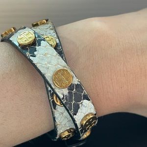 Tory Burch leather bracelet
